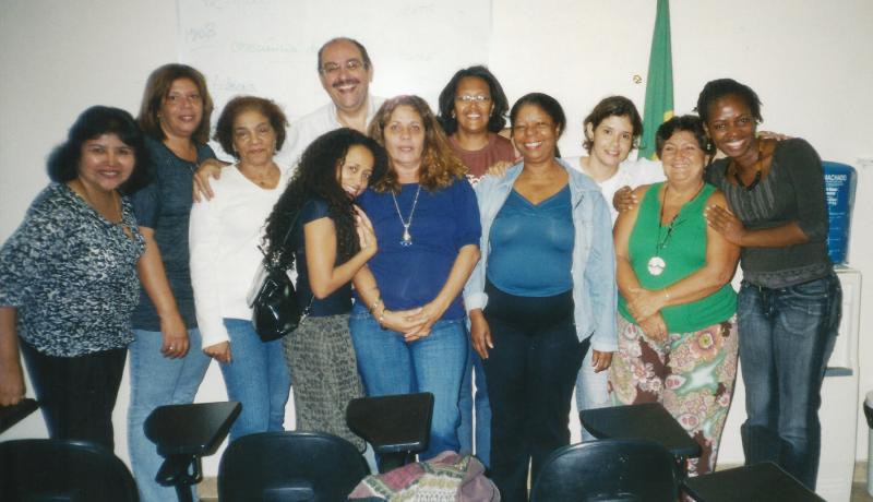 Lejeune com Assistentes Sociais em Curso no RJ em Agosto de 2007
